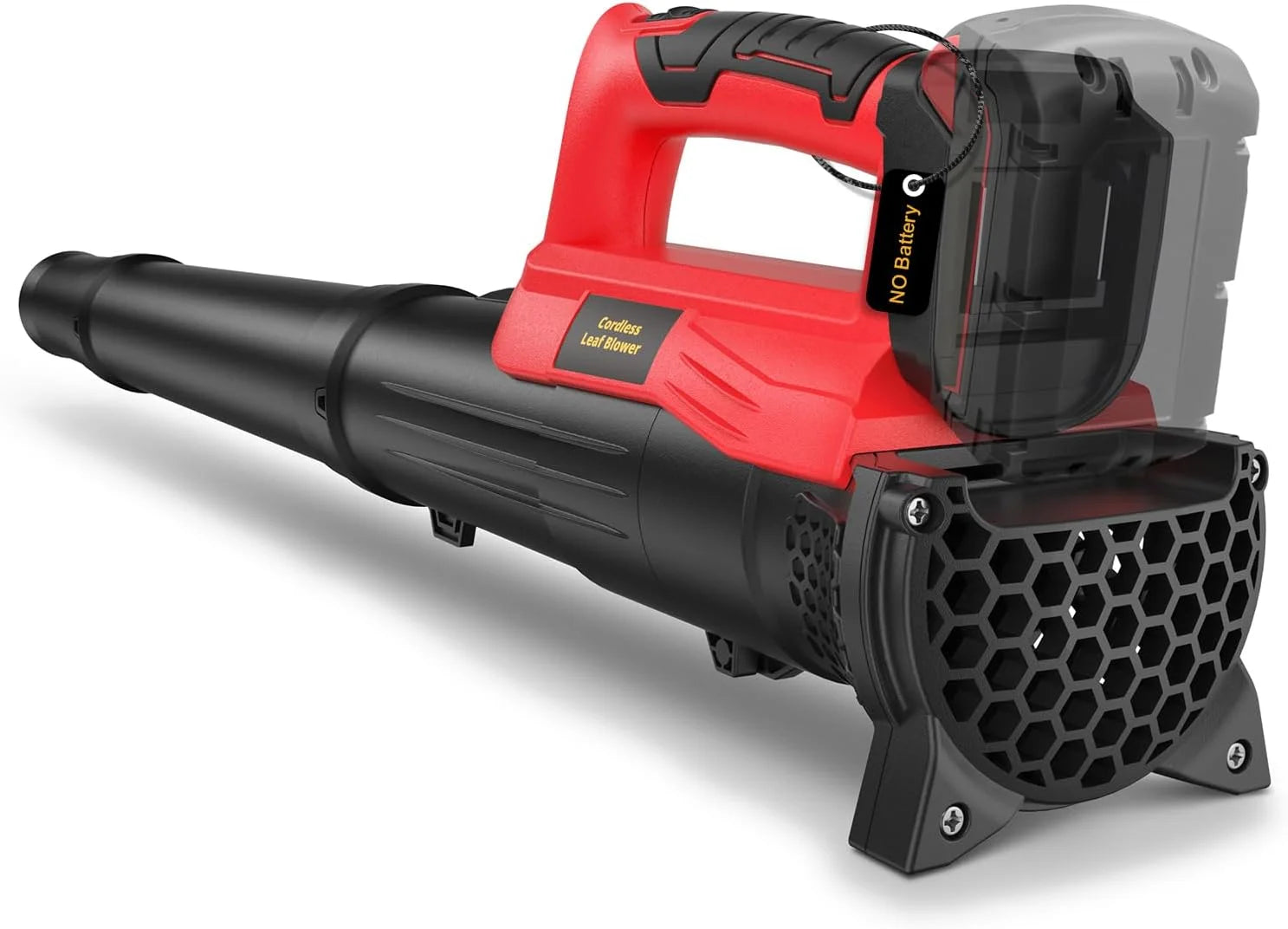 Special Leaf Blower for Milwaukee 18V Battery, Red - Image 2