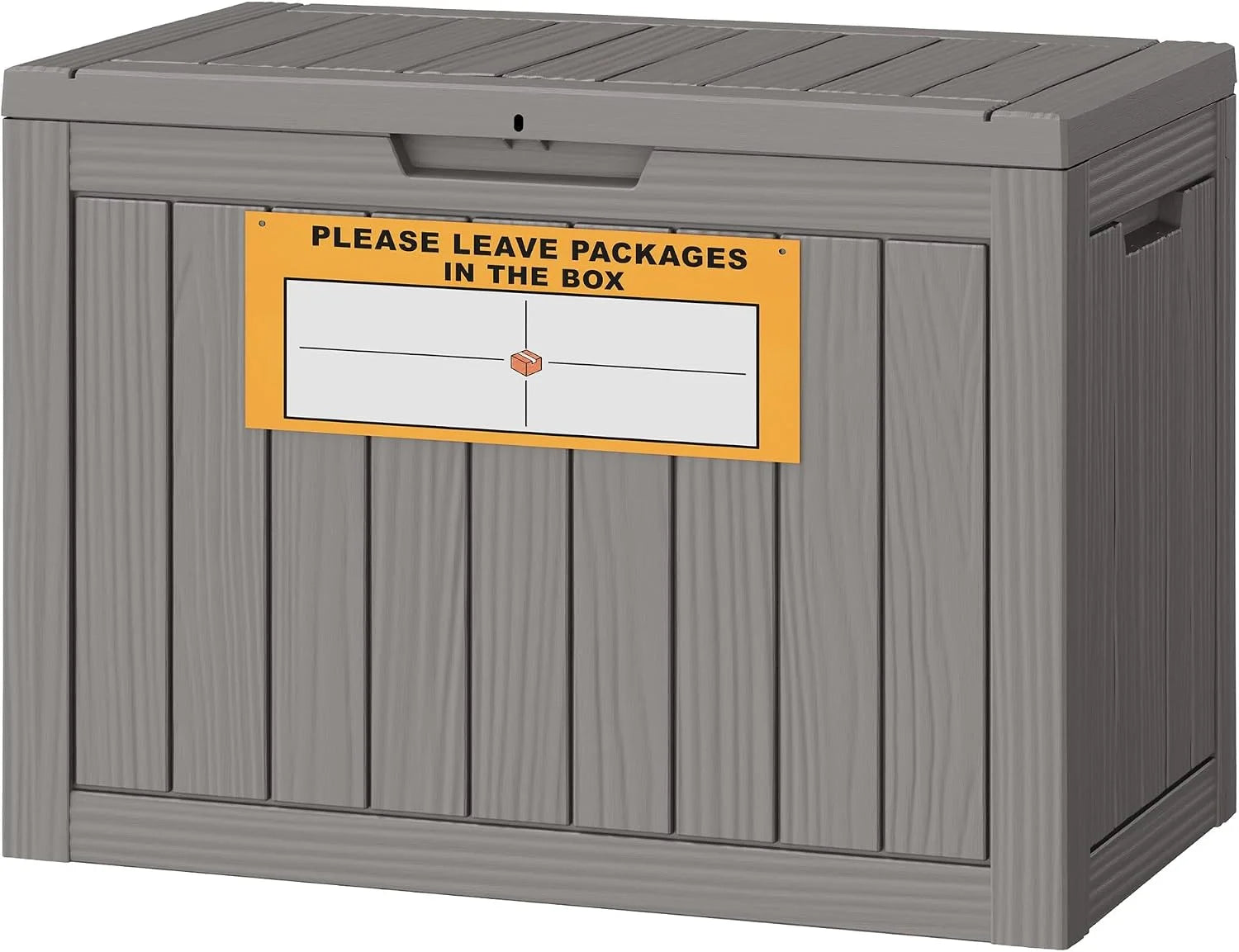 Special Outdoor Parcel Delivery Box with Lockable Lid - Image 2