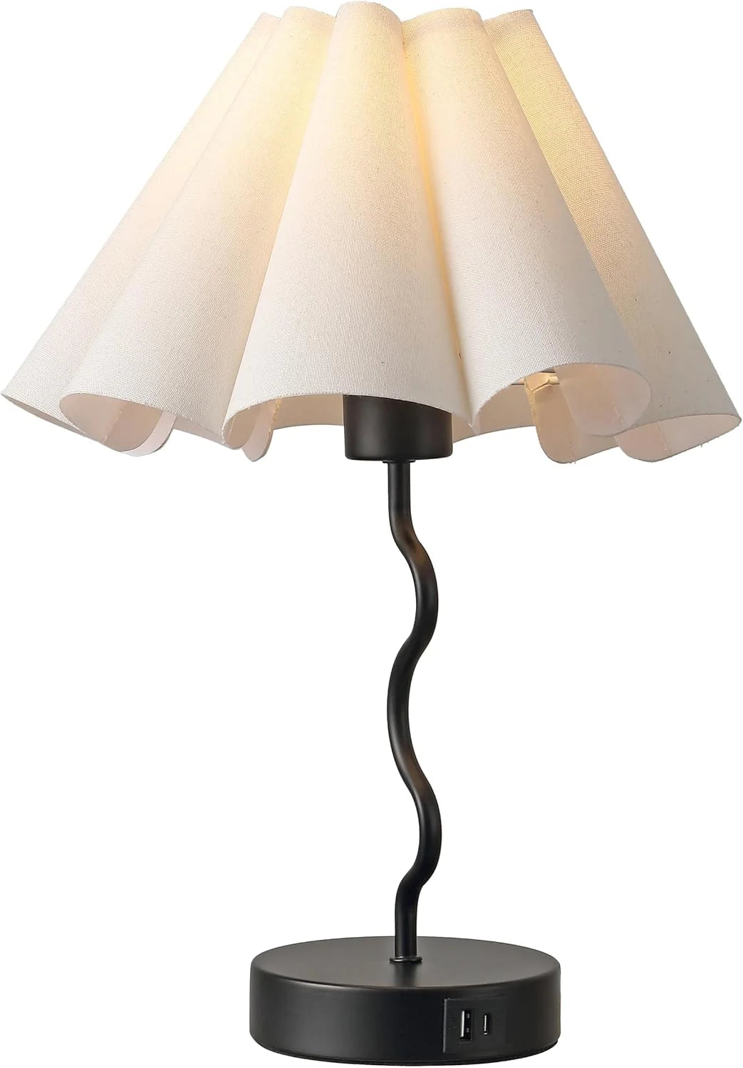 Special Pleated Table Lamp, Modern Lamp for Bedroom Home Office Decor - Image 6