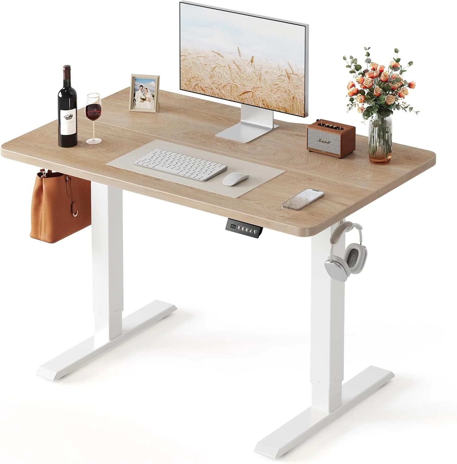 Special Standing Desk, 48 x 24 Inches Electric Height Adjustable - Image 5