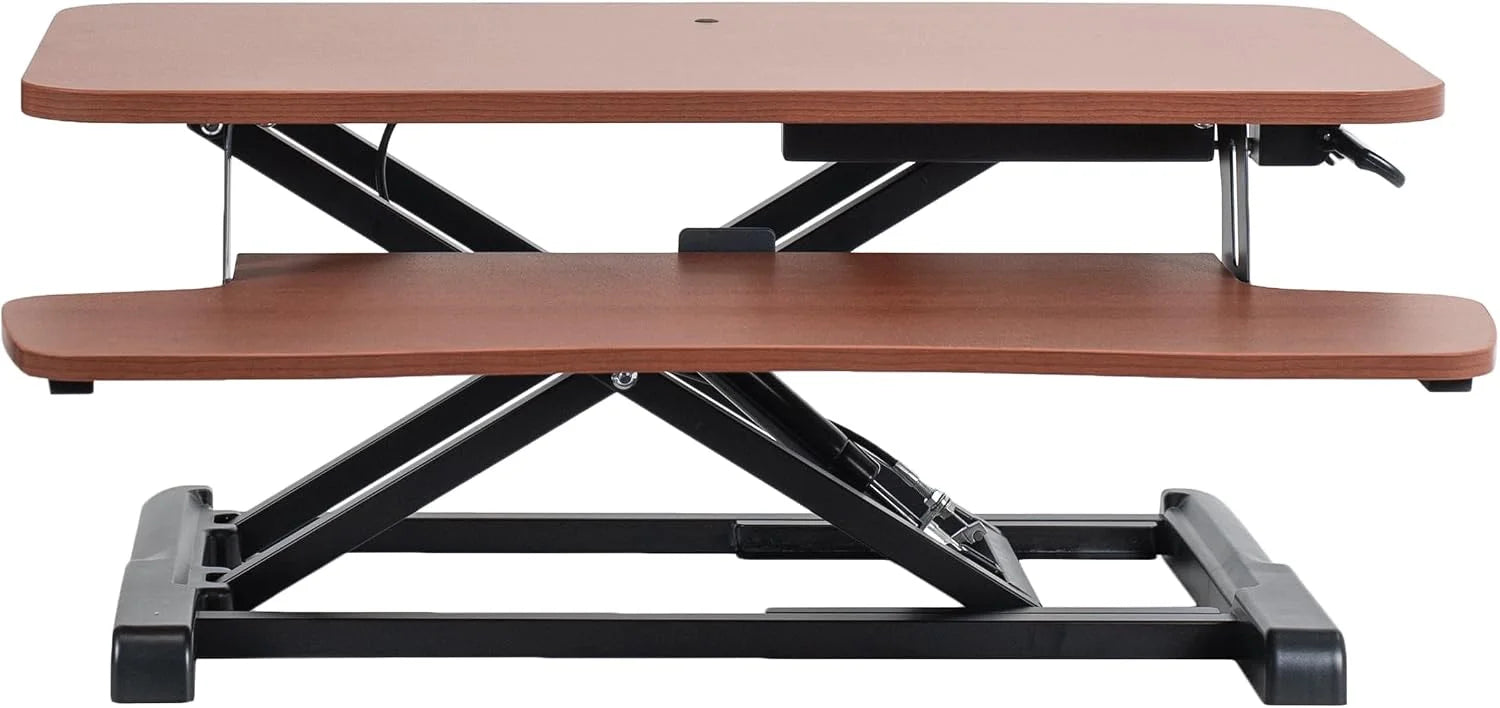Special 32 inch Desk Converter, K Series, Height Adjustable Sit to Stand Riser, DESK-V000K - Image 35