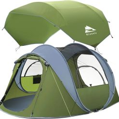 Alternative view of Special 4/6 Person Easy Pop Up Tent, Camping Tent with Skylight and Rainfly, Waterproof