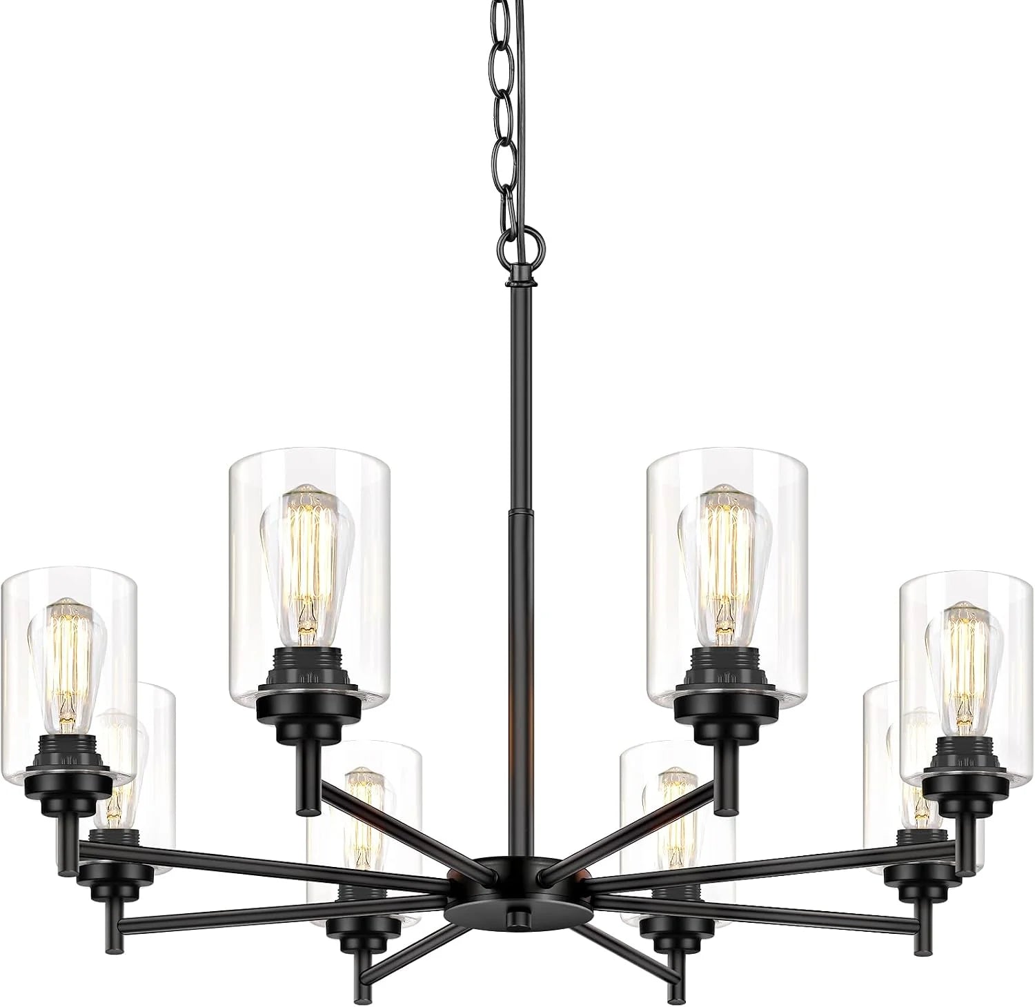Special 33.5” Dia 8-Light Chandelier for Dining Room Kitchen Island - Image 10