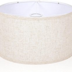 Alternative view of Special Beige Large Drum Lamp Shades for Floor Lamp