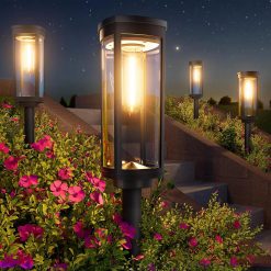 Alternative view of Special BITPOTT Bright Solar Pathway Lights Outdoor, 8 Pack Solar Powered Garden Lights Waterproof IP65