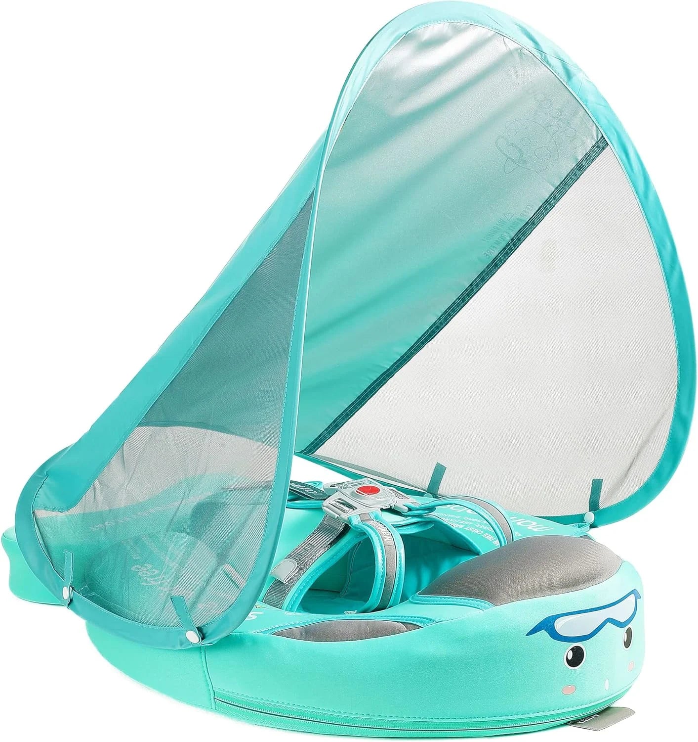 Special Mambobaby Float Self-Inflating Baby Pool Floats Hammock with Canopy, Compressible Folding Baby Floating Bed - Image 13