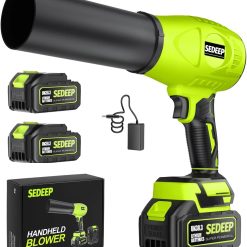Alternative view of Special Leaf Blower Cordless with Battery and Charger, 980, 000 RPM, Extended Nozzle