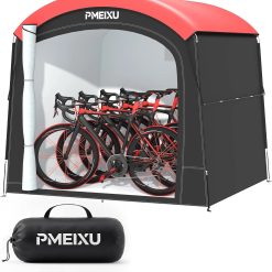 Special Bike Tent with Rain Cover, Portable Storage Shed for 2-3 Bikes