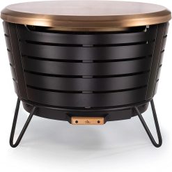Special Patio Smokeless Fire Pit, 25 in Wood Burning Fire Pit with Cover