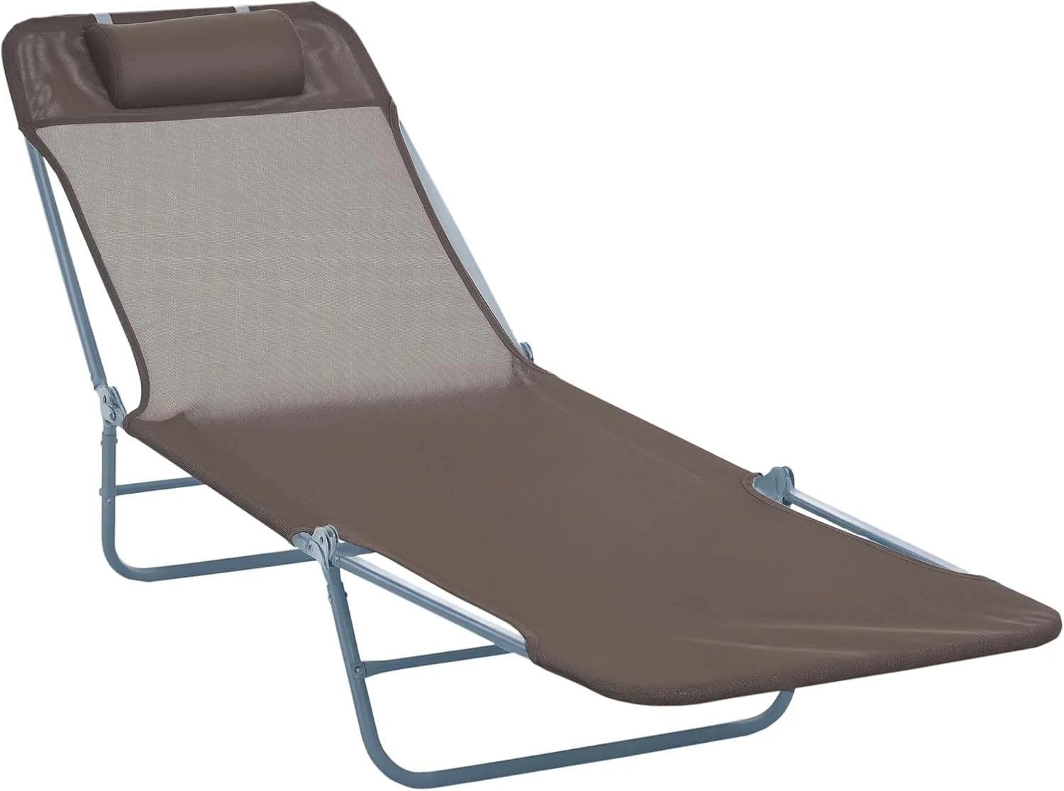 Special Outsunny Folding Chaise Lounge Chair, Pool Sun Tanning Chair - Image 9
