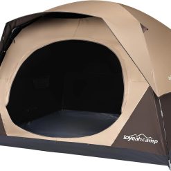 Alternative view of Special Tent 4/6 Person Blackout Camping Tent with Rainfly, Waterproof Portable Double Layer Family Dome Tent