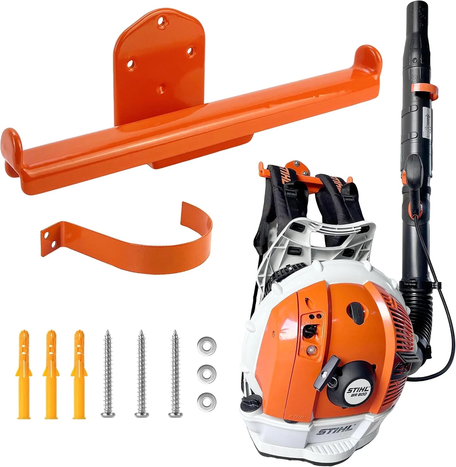 Special Backpack Blower Rack with Tube Hook, 1 Pack Backpack Blower Wall Mount - Image 4