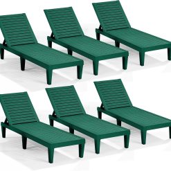 Special Nestl Lounge Chair Outdoor, Tanning Chair, Chaise Lounge Outdoor Set of 2, 5 Adjustable Positions
