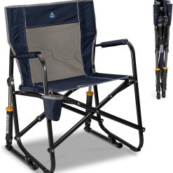 Special Outdoor Freestyle Rocker Camping Chair " Black