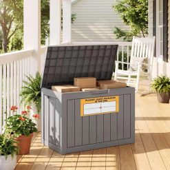 Special Outdoor Parcel Delivery Box with Lockable Lid
