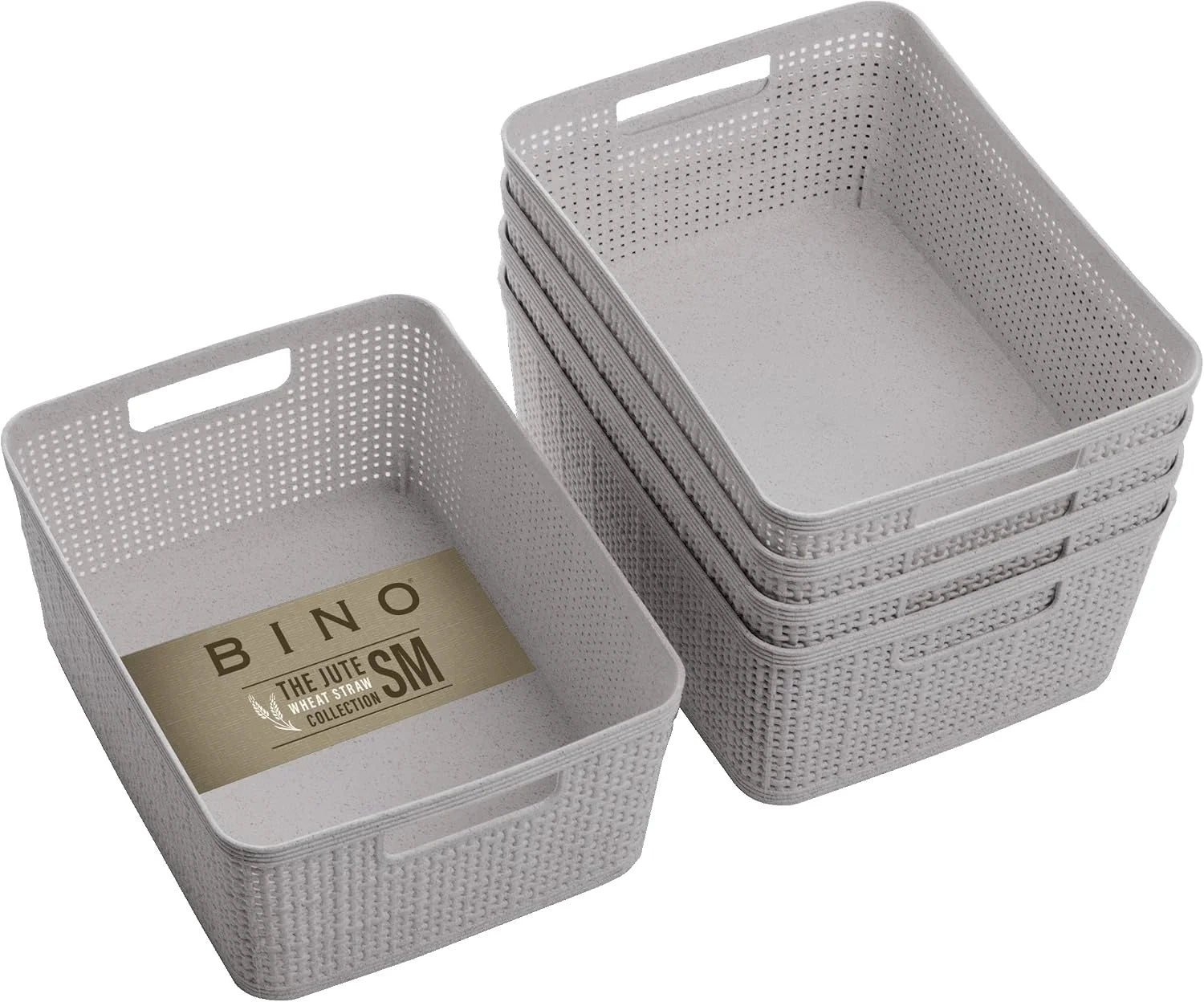 Special Plastic Basket, Large (Black), 3-Pack, Home Organization - Image 4