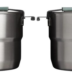 Special Wildfare Core 26-Piece Complete Camp Kitchen Cook Set, 4 qt Pot with Lid, 8in Fry Pan, 4 Table Settings