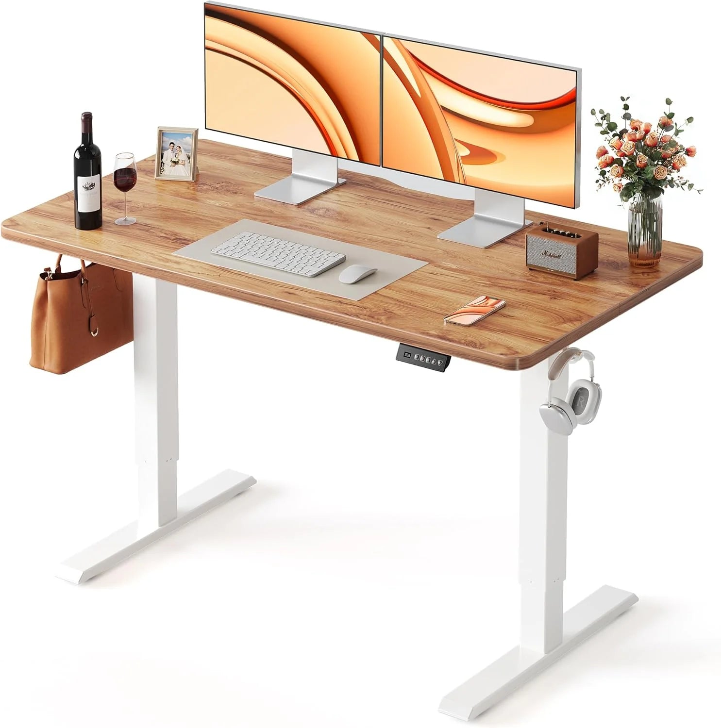 Special Standing Desk, 48 x 24 Inches Electric Height Adjustable - Image 7