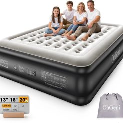 Special Air Mattress Queen with Built in Pump, 18 Raised Inflatable Blow Up Mattress, Upgraded Surface Portable Bed