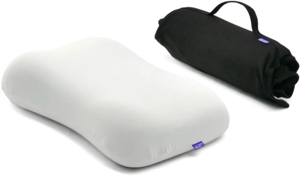 Special Cushion Lab Travel Deep Sleep Pillow, Compact Memory Foam Neck Pillow for Sleeping, Portable Pillow for Hotels - Image 2