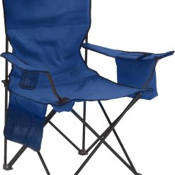Alternative view of Special Coleman Portable Camping Chair with 4-Can Cooler, Cushioned Seat & Back with Side Pockets & Cup Holder