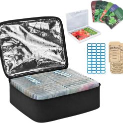 Special 26 Slot Seed storage Organizer Box Hold 80 to 100 seed packets