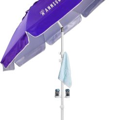 Special Shade Umbrella, Premium Portable Umbrella with Stand, 6.5ft Lightweight Free Standing Canopy for Sporting Games
