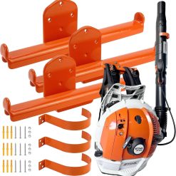Alternative view of Special Backpack Blower Rack with Tube Hook, 1 Pack Backpack Blower Wall Mount