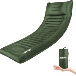 Alternative view of Special Double Sleeping Pad for Camping, Extra Thick 6 Camping Mattress 2 Person with Pillow Built-in Foot Pump