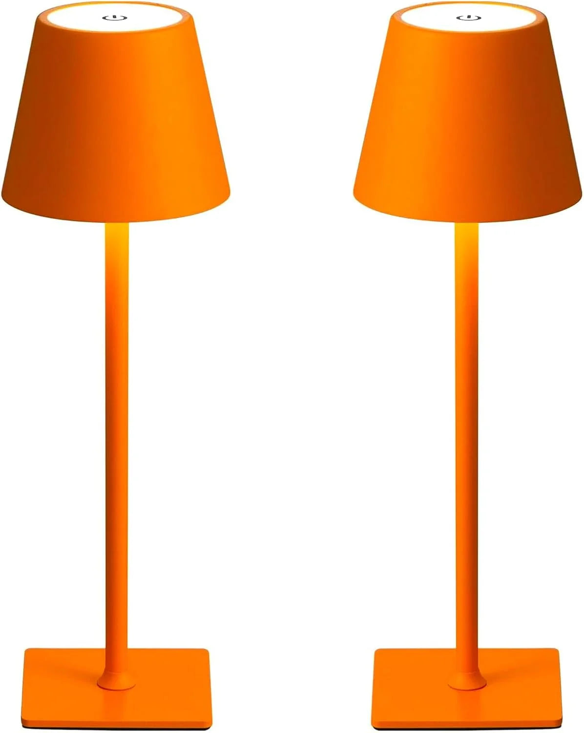 Special Gold Led Cordless Table Lamps-Rechargeable Lamp Set of 4 - Image 5