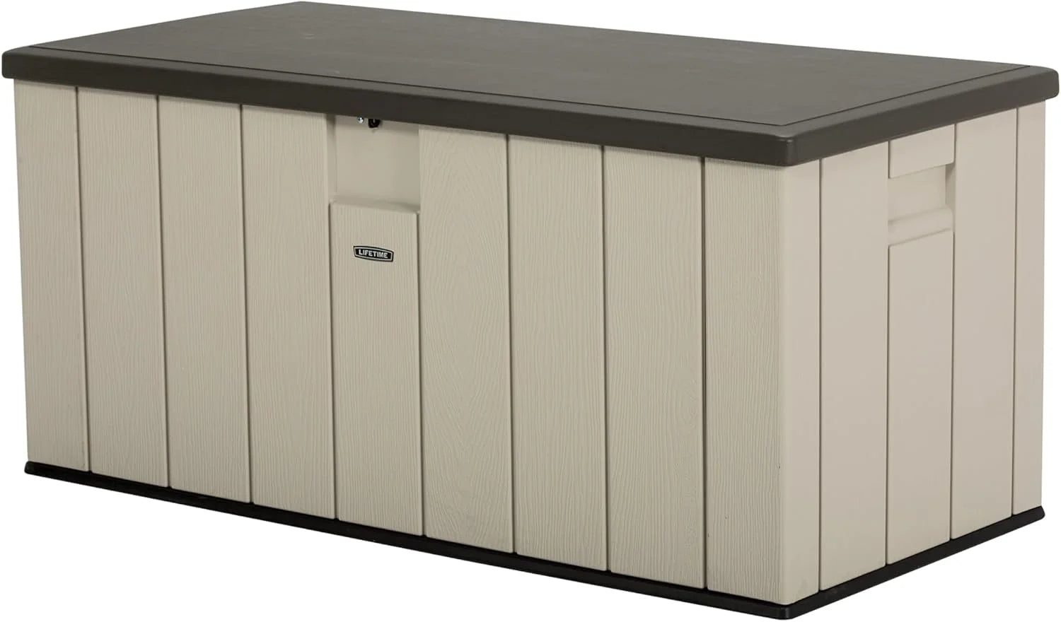 Special LIFETIME 60186 Heavy-Duty Outdoor Storage Deck Box, 116 Gallon, Desert Sand/Brown - Image 8
