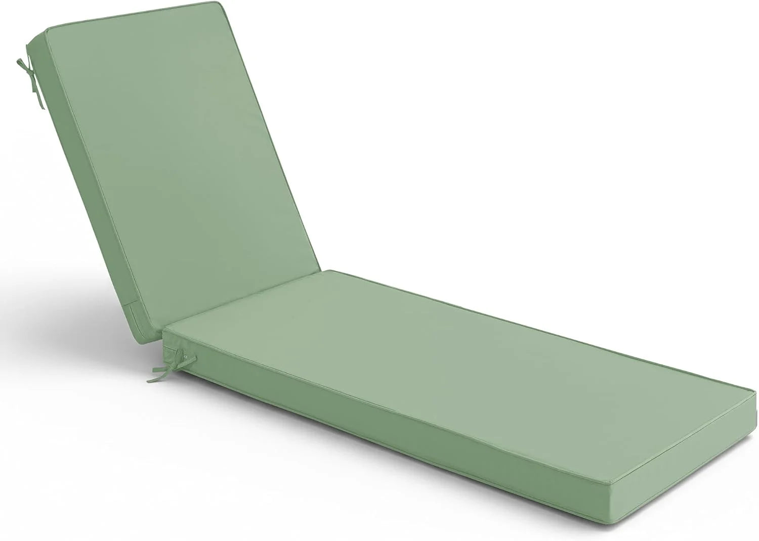 Special Chaise Lounge Cushions Outdoor Set of 2, Waterproof and Fade Resistant Sun Lounger Replacement Cushion - Image 2