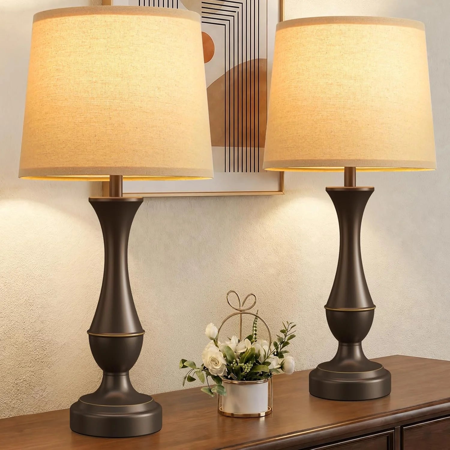 Special Seealle Touch Lamps for Nightstand, Dimmable, Bulb Included - Image 6