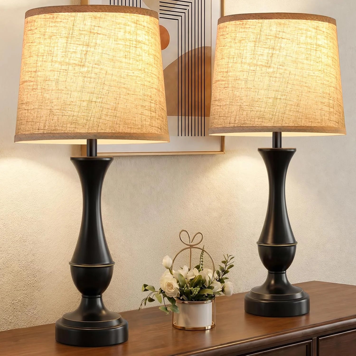 Special Seealle Touch Lamps for Nightstand, Dimmable, Bulb Included - Image 9
