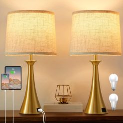 Special Hikczc Touch Lamp for Living Room Bedroom, Dimmable, Bulb Included