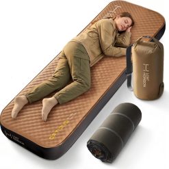 Special Lost Horizon Air & Foam Camping Mattress, Self-Inflating Sleeping Pad, 4.5 Thick, with Pump Sack, R13 Insulation
