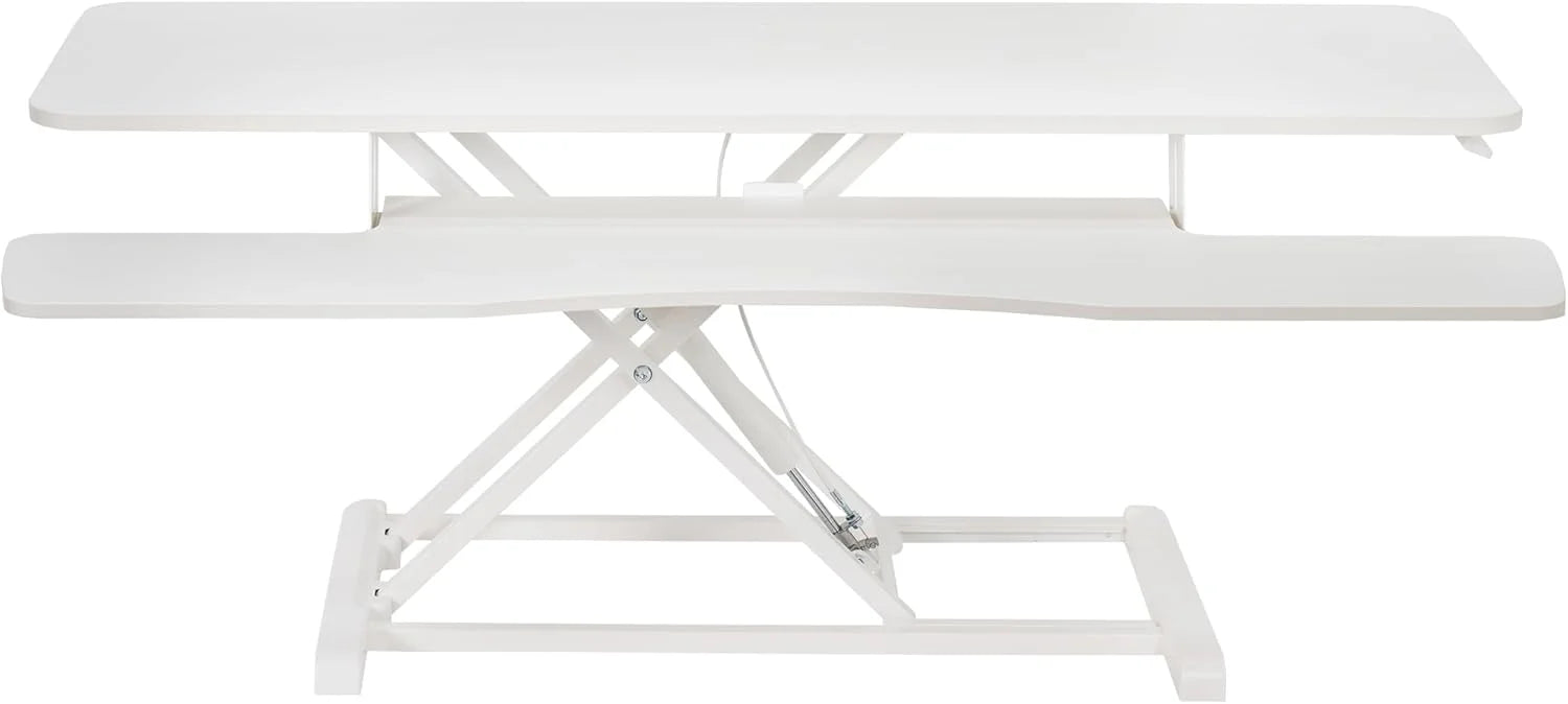 Special 32 inch Desk Converter, K Series, Height Adjustable Sit to Stand Riser, DESK-V000K - Image 9