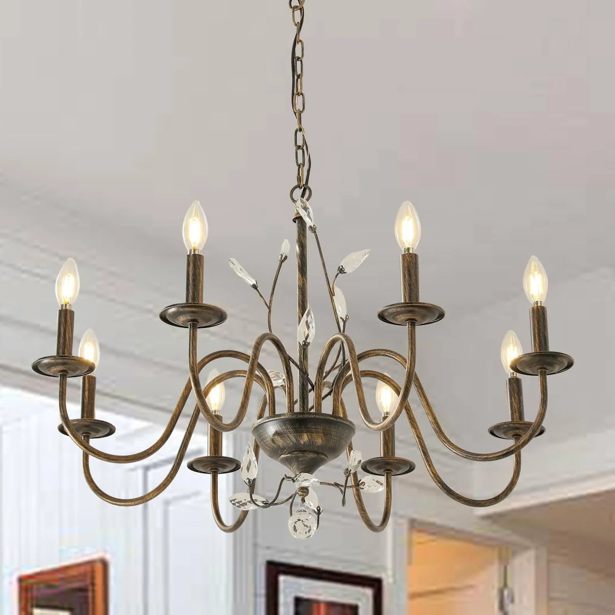 Special Farmhouse Chandelier, Modern Hanging Pendant Lighting - Image 4