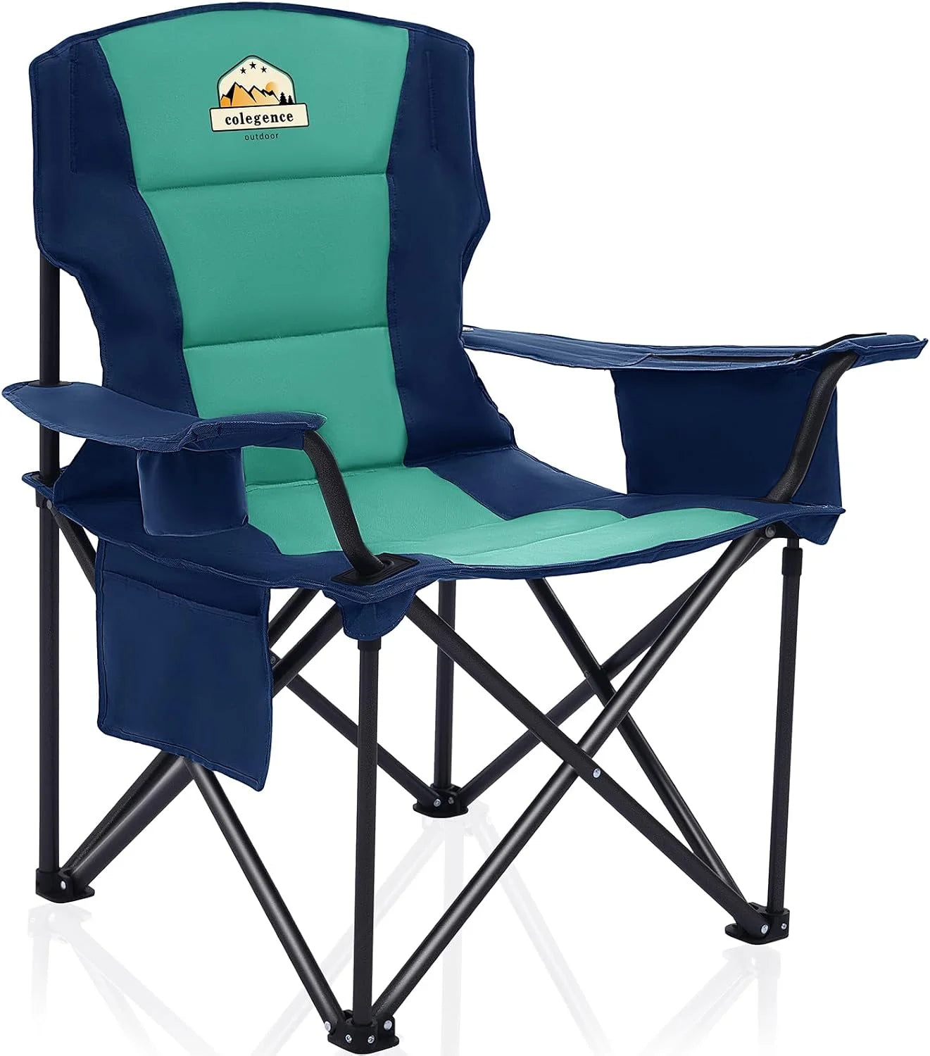 Special Oversized Heavy Duty Camping Chairs 2 Pack, 450 LBS Support Extra Wide Folding Portable Outdoor Chair - Image 11
