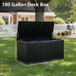 Special Large Outdoor Deck Box