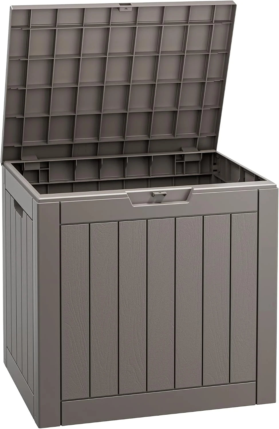 Special Fancyango 50 Gallon Waterproof Deck Box, Resin Outdoor Storage Box, Black - Image 7
