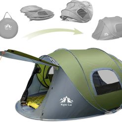 Alternative view of Special Cat Pop-up Camping Tent: 2 Person Tent Waterproof Instant Easy Setup Family Tent
