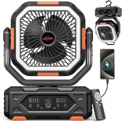 Special OGERY Portable Fan Rechargeable, 30000mAh Camping Fan for Tent, RV & Outdoor with Up to 322H Runtime