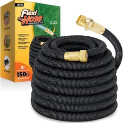 Special Flexi Hose Lightweight Expandable Garden Hose, 100FT -Retractable Garden Hose, 3/4 Inch Solid Brass Fittings and Double