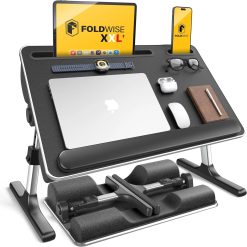 Special 2-in-1 Lap & Bed Desk with Soft Cushions, Adjustable Height & Angle