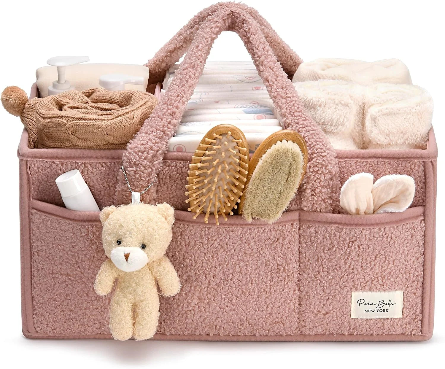 Special Diaper Caddy Organizer for Changing Table, Storage Basket for Wipes, Gift for Baby Shower, Car - Image 2