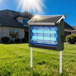 Alternative view of Special Solar Bug Zapper Outdoor, 4500V Mosquito Zapper Fly Trap for Patio, 10W Solar Panel, IPX5 Waterproof
