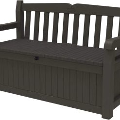 Special Solana 70 Gal Outdoor Storage Bench for Patio and Pool Accessories