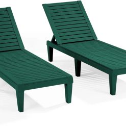 Alternative view of Special Nestl Lounge Chair Outdoor, Tanning Chair, Chaise Lounge Outdoor Set of 2, 5 Adjustable Positions