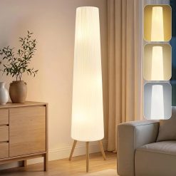 Alternative view of Special 60 Inch Wood Floor Lamp, Bulb Included